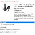thumbnail image 2 of Front Lower Ball Joint - Compatible with 1971 - 1974 GMC C15/C1500 Pickup 1972 1973, 2 of 2