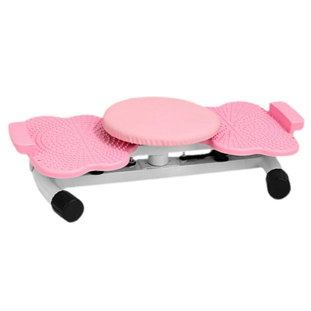Disco de torsión de cintura Colamx Ab Rosa para ejercicio abdominal en casa