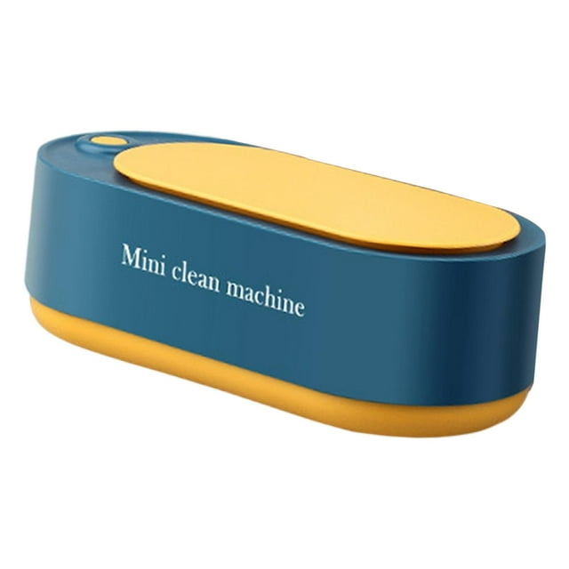Limpiador ultrasónico hogar, máquina de limpieza para dentaduras postizas Azul batería Gloria Limpiador ultrasónico