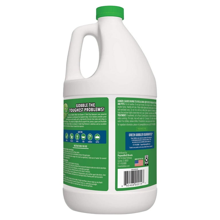 Buy Green Gobbler G8615 Liquid Hair and Grease Clog Remover