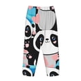 thumbnail image 5 of Haiem Panda Cute Pink Hearts Women's Pajama Pants Ultra Lightweight Pjs Bottoms Sleepwear Bottom Pants With Pocket Drawstring-XX-Large, 5 of 9