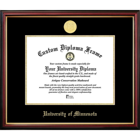 Minnesota Petite Diploma Frame