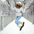 thumbnail image 2 of DREAM PAIRS Women Winter Mid Calf insulation Waterproof Faux Snow Boots, 2 of 5