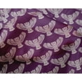 thumbnail image 4 of oneOone Silk Tabby Fabric Owl Block Print Fabric BTY 42 Inch Wide, 4 of 4
