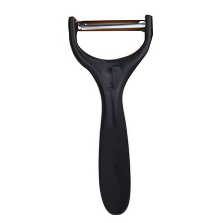 

2PCS Fruit Vegetable Peeler Stainless Steel Carrot Potato Peeler Multifunctional Peeling Tool - Black