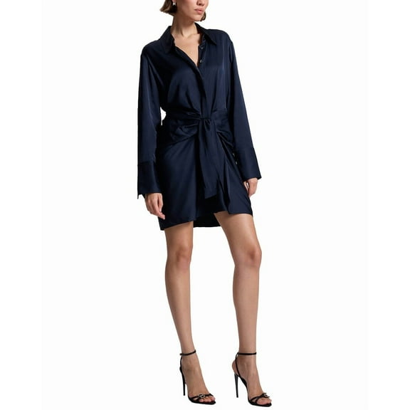 A.L.C. womens  Mia Dress, 12, Blue