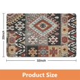 thumbnail image 5 of Experience the Comfort of our Boho Bathroom Rugs: Aztec Bath Mat, Non-Slip, Luxury Soft Absorbent Carpet in a Stunning Western Geometric Design, 20x32 Inch, 5 of 5