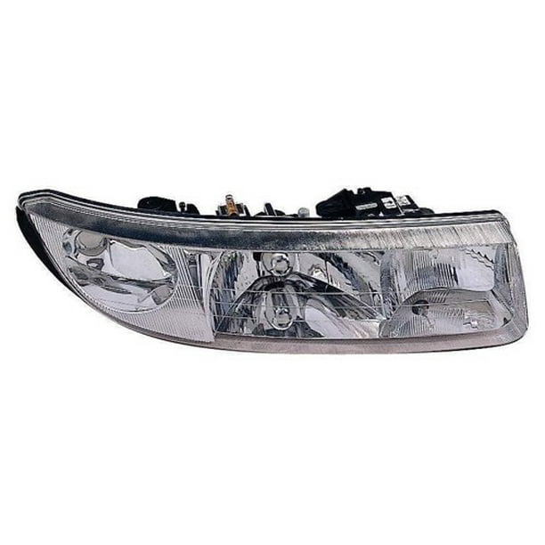 GoParts OE Replacement for 1997 2000 Saturn SC2 Front Headlight