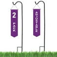 thumbnail image 2 of (3 pack) Ashman Online, Adjustable Shepherd's Hooks, Set of 2 Made of Premium, Black Color, Metal Hanger for Solar Lights, Bird Feeders for Wild Birds, Hammingbirds, Flower Basket, Christmas Lights., 2 of 8