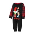 thumbnail image 3 of Christmas Pajamas for Family Matching Set Soft Cute Holiday Xmas Pjs Sleepwear for Couples Pet Men Women Plus Size, 3 of 9