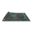 thumbnail image 2 of Ahgly Company Indoor Square Persian Light Blue Traditional Area Rugs, 8' Square, 2 of 4