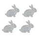 thumbnail image 5 of Posavasos de Conejitos No Tejidos, Posavasos para Bebidas, Posavasos, de Muebles, 2x4 Uds. , Gris, 2 piezas, 5 of 8