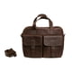 thumbnail image 1 of PORTAFOLIO MALETÍN CON DOS BOLSAS TONO CAFÉ OBSCURO, 1 of 4