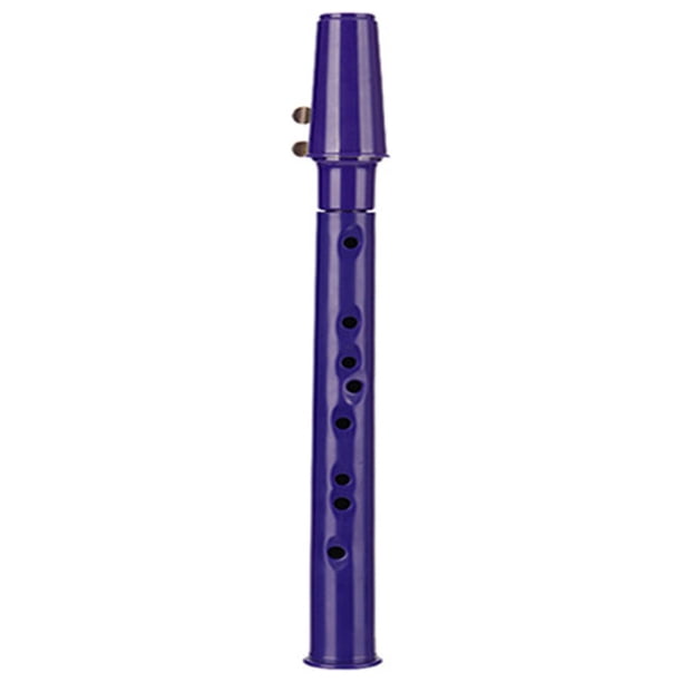 Mini saxofón de viaje de bolsillo | Material ABS | Tecla de do | Rango de 2 octavas | Ligero y portátil | Sonido híbrido clarinete-saxo | Juego fácil | Incluye boquilla, funda, bolsa, tabla de