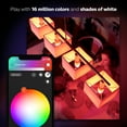 thumbnail image 5 of Philips Hue White and Color Ambiance E12 Bulb, White, 60 Watts, 5 of 6