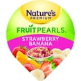 Nature's Premium Fruit Pearls, Frozen Fruit Snack, Strawberry Banana, 2