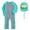 Mint Green2, variant on REDARER Girls Swimwear for Active Play Long Sleeve Bodysuit with Sun and Matching Hat for Pool Ocean and Lake ,Girls Swimsuit,6-7 Years