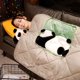 thumbnail image 3 of Regalos de panda para niños y niñas, manta de panda súper suave, almohada decorativa, 3 of 5
