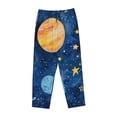 thumbnail image 4 of Daiia Planets And Stars1 Women's Sleep Pant with Pockets and Drawstring,Pajama Pants-Small, 4 of 9