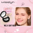 thumbnail image 2 of Misslyn Clean Invisible Pressed Compact Power #31 Sofe Rose, Poreless Face Powder Makeup Lightweight Breathable, 0.28 oz, 2 of 8