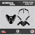 thumbnail image 2 of Kalair GFX Graphics Kit for Ktm DUKE 890 (2018-2023) Screech Series, 2 of 4
