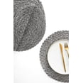 thumbnail image 2 of 15 Inch Round Braided Placemats Set of 4, Washable Heat Resistant Cotton Polyester Circle Place Mats for Kitchen Dining Table - Spring Green, 2 of 5