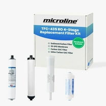 Microline TFC-435 Replacement Filter Kit – Complete with 50 GPD Reverse Osmosis Membrane