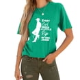 thumbnail image 3 of Birdeem Mode Femmes Décontracté Imprimé Chandail à Manches Courtes T-Shirt Hauts Blouse, 3 of 4