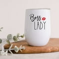 thumbnail image 3 of Koyal Wholesale Boss Lady Wine Tumbler with Lid Stainless Steel Insulated, 3 of 5