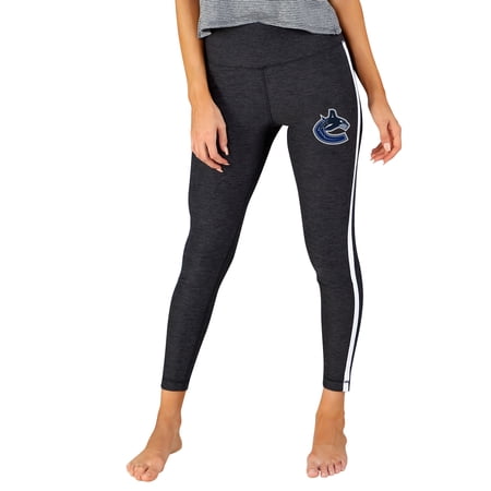 Women s Concepts Sport Charcoal/White Vancouver Canucks Centerline Knit Leggings