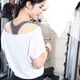 thumbnail image 3 of Mujeres Ahuecando Correr Yoga Chaleco Atlético Fitness Sin Mangas Transpirable Ropa Deportiva Blanco S, 3 of 8