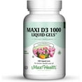 thumbnail image 4 of Maxi Health Vitamin D Supplement D3 1000 IU – Bone & Immune Support – 180 Liquid Softgels, 4 of 6