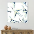thumbnail image 2 of Designart 'Asian Crane Bird Impression I' Traditional Framed Canvas Wall Art Print, 2 of 5