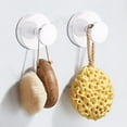 thumbnail image 3 of Fiudx Ganchos con Ventosa, Perchas de Acero Inoxidable Sin Taladro, Fáciles de Instalar, con Gran Capacidad de Carga, Organizador para Toallas, Albornoces y Abrigos, para Uso Doméstico, Baño y Cocina, 3 of 5