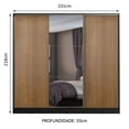thumbnail image 3 of Ropero Closet Madesa Royale 3 Puertas 1 Espejo N/M, 3 of 5