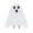 White, variant on Beforeyayn Halloween Goodie Bags with Stickers, Clear Cellophane Candy Pouches, Diy Halloween Party Favor Bags for Kids, Non-Woven Treat Sacks for Trick or Treat