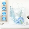 thumbnail image 4 of NUAHRHY 20PCS Clear Gift Bags Transparent Present Bags with Handle and Button Small/Medium PVC Gift Wrap Tote Bags Waterproof Party Favor Bags Candy Packaging Bags for Birthday, 4 of 8