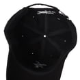 thumbnail image 4 of WITHMOONS Summer Palm Tree Embroidery Baseball Cap Low Profile AC1652 (Black), 4 of 4