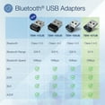 thumbnail image 2 of TRENDnet TBW-107UB Micro Bluetooth USB Adapter (10M), 2 of 8