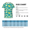 thumbnail image 2 of Wukai Lemon Blue Youth Unisex Short Sleeve T-Shirt for Boys, Girls, Teens, and Kids-X-Small, 2 of 7