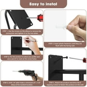 Wall Mounted Handrail for Outdoor Steps, Standing Grab Bar Stair Handrail,(28.7)
