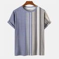 thumbnail image 4 of Mens T-Shirts Graphic Tees Comfortable Slim Fit Round Neck Streetwear Tees Casual Shirt Summer Classic Basic Lightweight Fashion Tees, 4 of 4