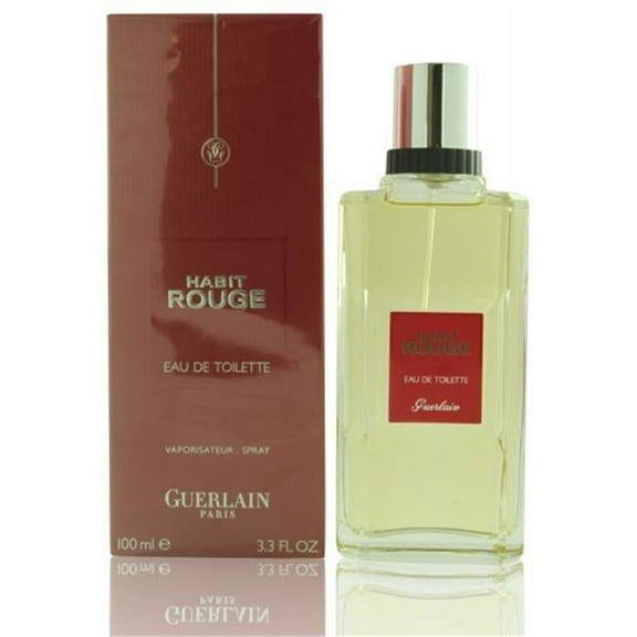 Guerlain MHABITROUGE3.4EDTSPR 3.3 oz Mens Habit Rouge Eau De Toilette Spray