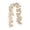 Beige-B, variant on Beige Maple Leaf Farmhouse Fall Garland, Autumn Foliage Decor for Mantel Window Porch Stair Railing, Indoor Covered Outdoor Thanksgiving Halloween Home Decor, 1 PC, 5.74 Ft