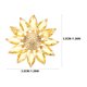 thumbnail image 5 of Broche de margarita pequeña con forma de flor de cristal, joyería, regalo de cumpleaños y San Valentín, 5 of 7