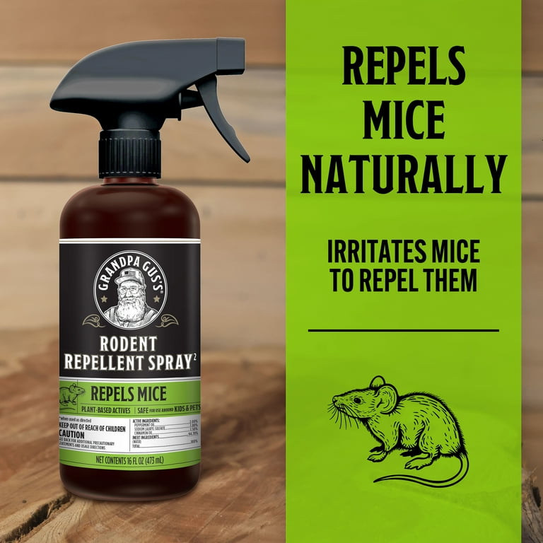 Grandpa Gus s Peppermint Cinnamon Oil Rodent Repellent Spray 16 fl oz