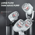 thumbnail image 3 of Fishbowl Wave Maker 360 Degree All-round Angle Adjustment Freely Wear-resistant Shaft Aquarium Circulating Waves Filter Pump, 3 of 8