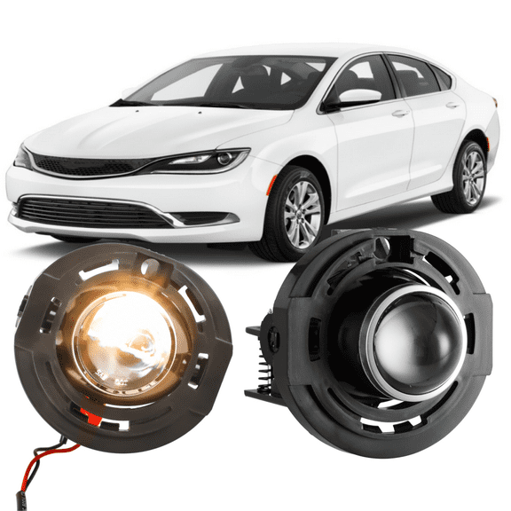 Fog Lights for Dodge Avenger/Challenger,Jeep Compass/Grand Cherokee,Chrysler 200/300/Town & Country