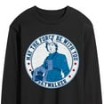 thumbnail image 3 of Star Wars - Luke Skywalker Americana - Men's Long Sleeve Tee, 3 of 5