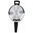 thumbnail image 3 of Argent Elements Triply Pressure Cooker 5.5 Liters With 3 Safety System & Pressure Indicator, Steam Safety Lock Handle - Gasket Pressure Release, Safety Valve, 3 of 4
